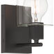 Vibrato 1 Light 5.25 inch Matte Black Wall Sconce Wall Light