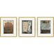 Textural Echo Multi and Black and Brown and Green Framed Art