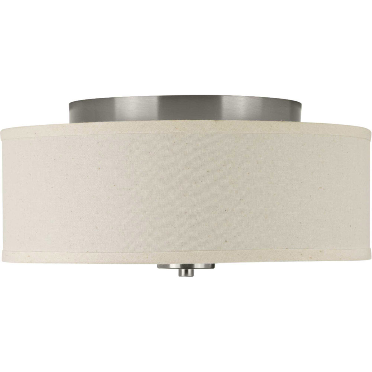 Mark LED 13 inch Brushed Nickel Flush Mount Ceiling Light, Progress LED