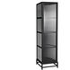 Chandler Matte Black Cabinet, Tall