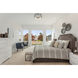 Harden 5 Light 20.25 inch Matte Black Flush mount Ceiling Light