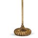 Clove Stem 62 inch 60.00 watt Antique Gold Leaf Floor Lamp Portable Light