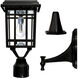Prairie LED 14 inch Black Outdoor Post Light, Solar