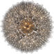 Addis 40 Light 62 inch Aged Brass Chandelier Ceiling Light