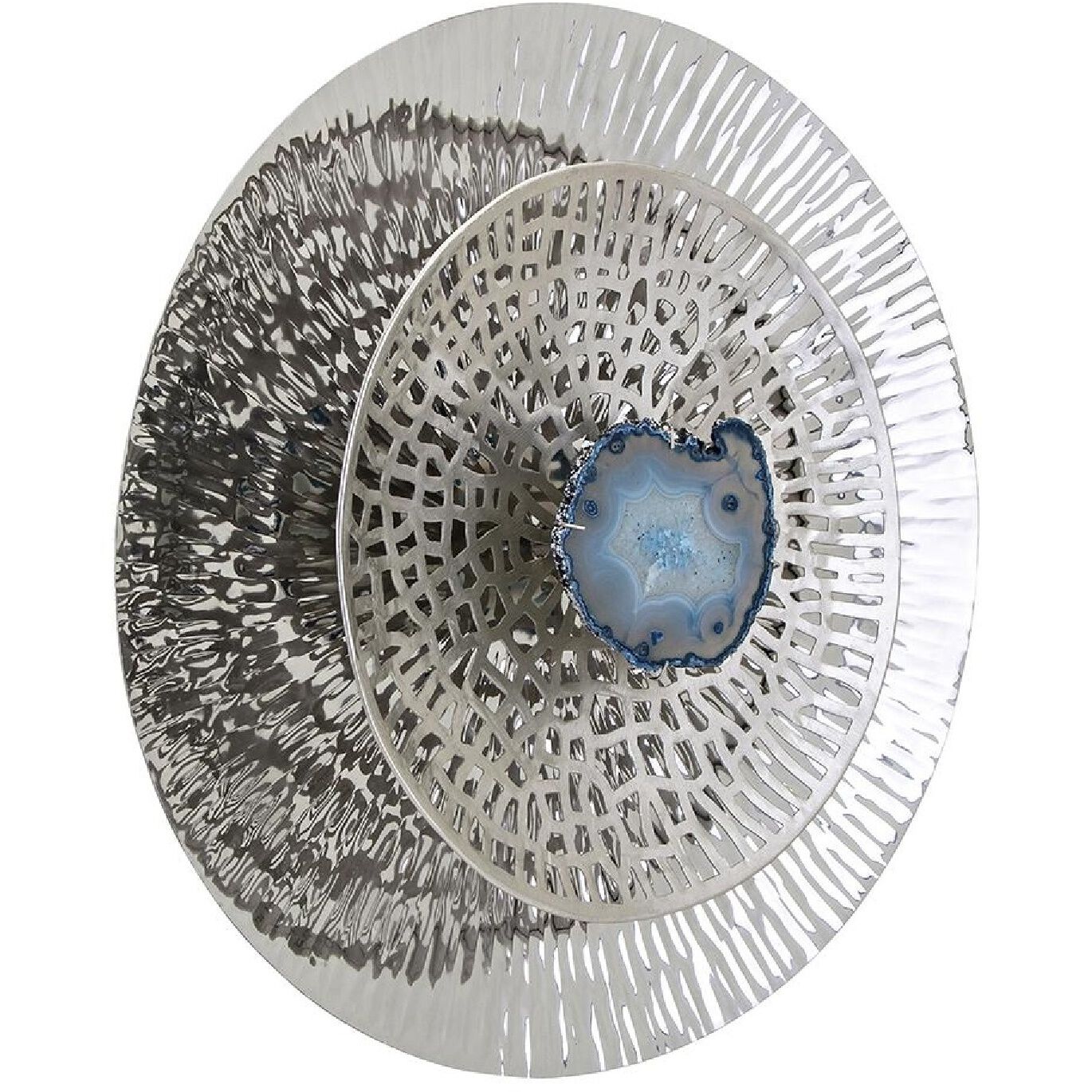 Dex Blue/Gold/Shiny Polish Wall Décor