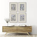 La Ville Multi and Blue and Neutral and Brown Framed Art, The Studio