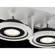 Vision 3 Light 30V White/Black Track Ceiling Light