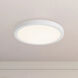 Mio LED 12.63 inch White Flush Mount Ceiling Light