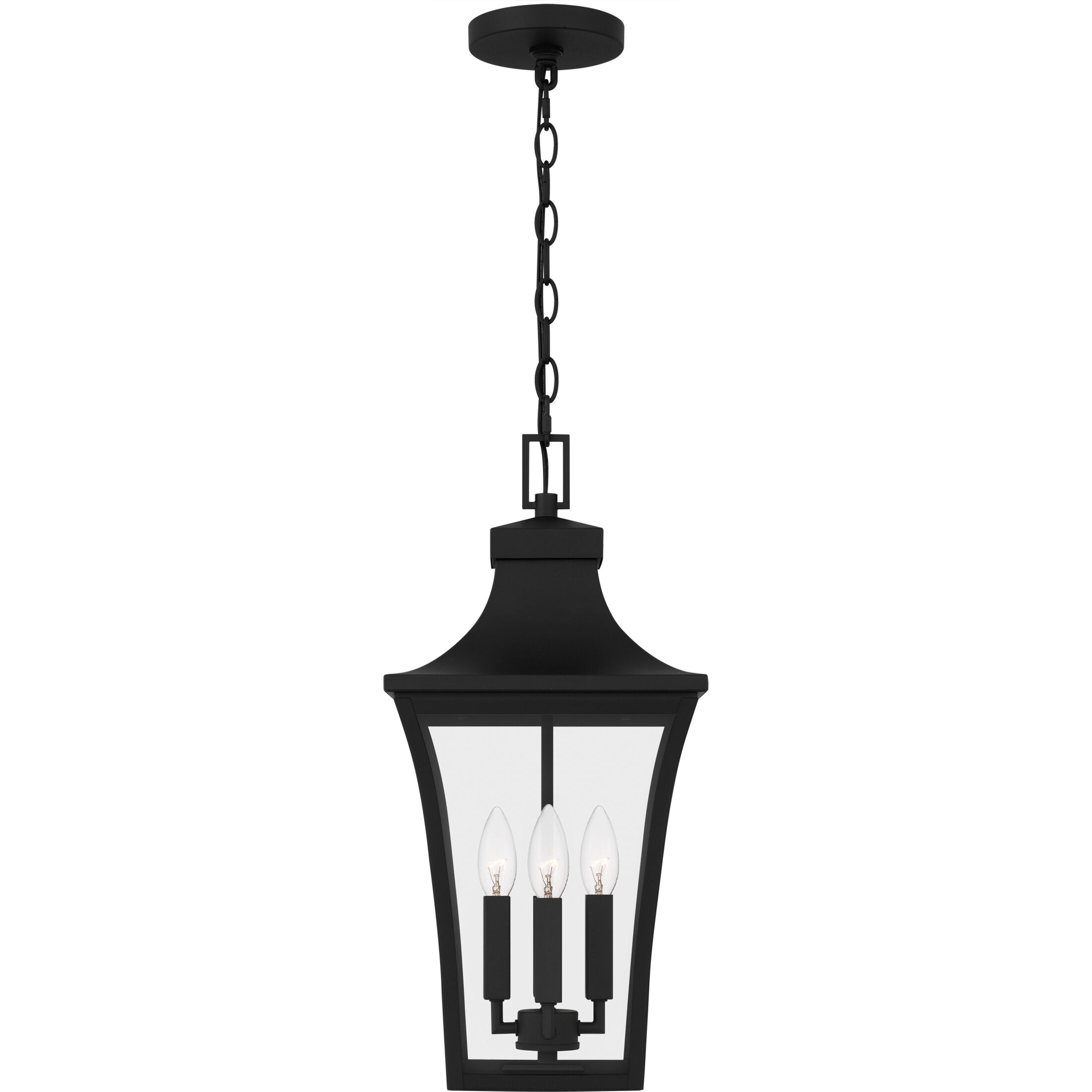 Quentin 4 Light 10 inch Earth Black Mini Pendant Ceiling Light, Small