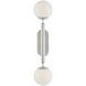 Barbican 2 Light 6.5 inch Polished Nickel Bath Sconce Wall Light