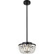 Gianna 3 Light 10 inch Black Pendant Ceiling Light
