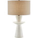 Cantata 30 inch 150 watt Off-White Distressed Table Lamp Portable Light