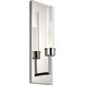 Sean Lavin Linger LED 3.5 inch Polished Nickel ADA Wall Light in LED 90 CRI 3000K, Integrated LED