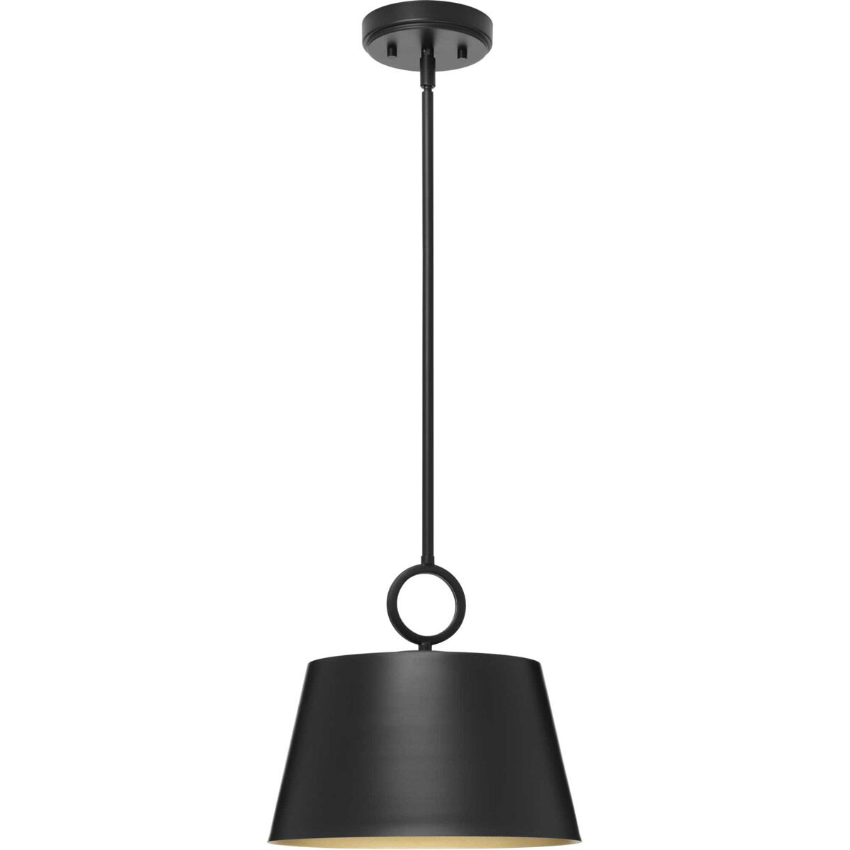 Parkhurst 1 Light 12 inch Matte Black Pendant Ceiling Light