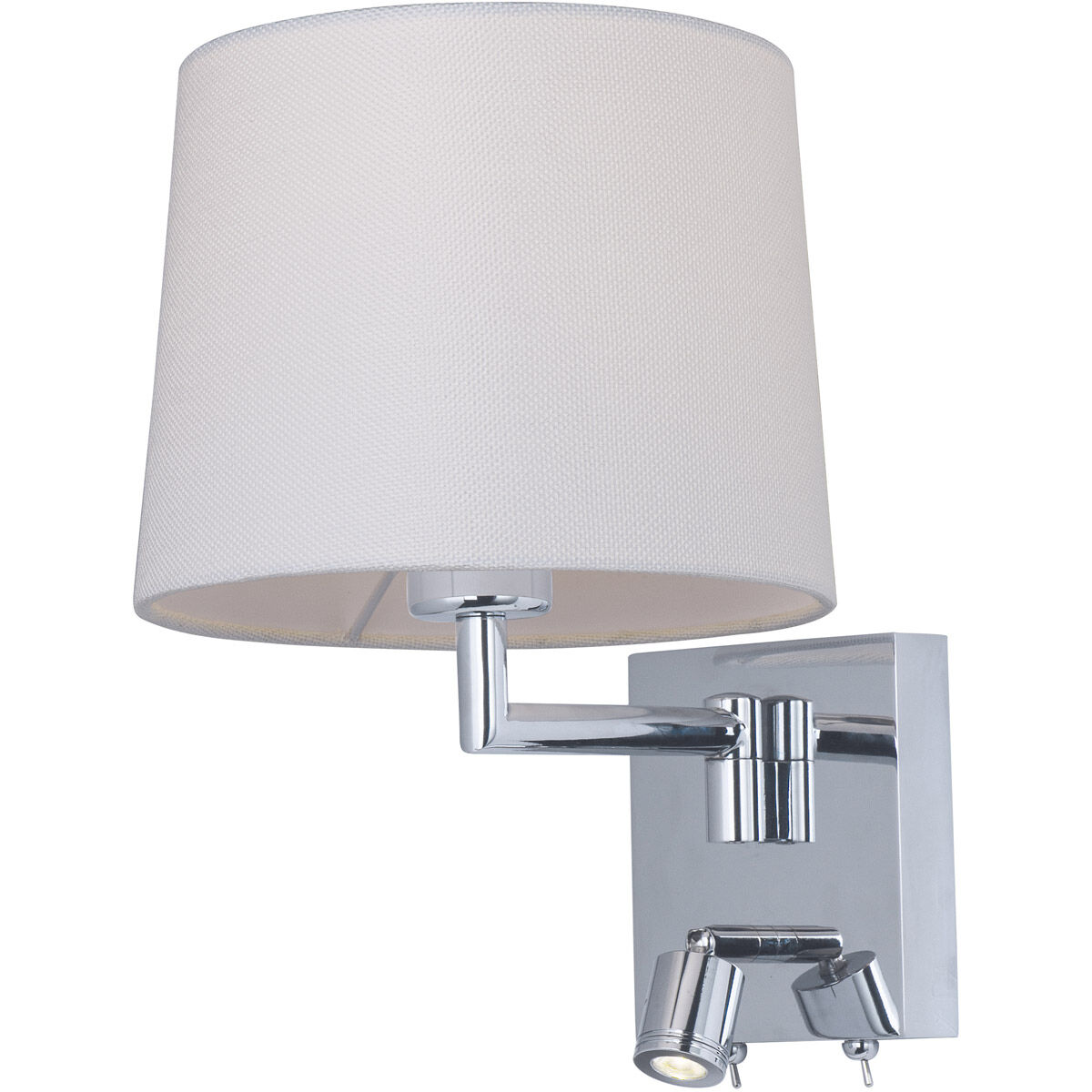 Hotel LED 8.5 inch Polished Chrome Wall Sconce Wall Light