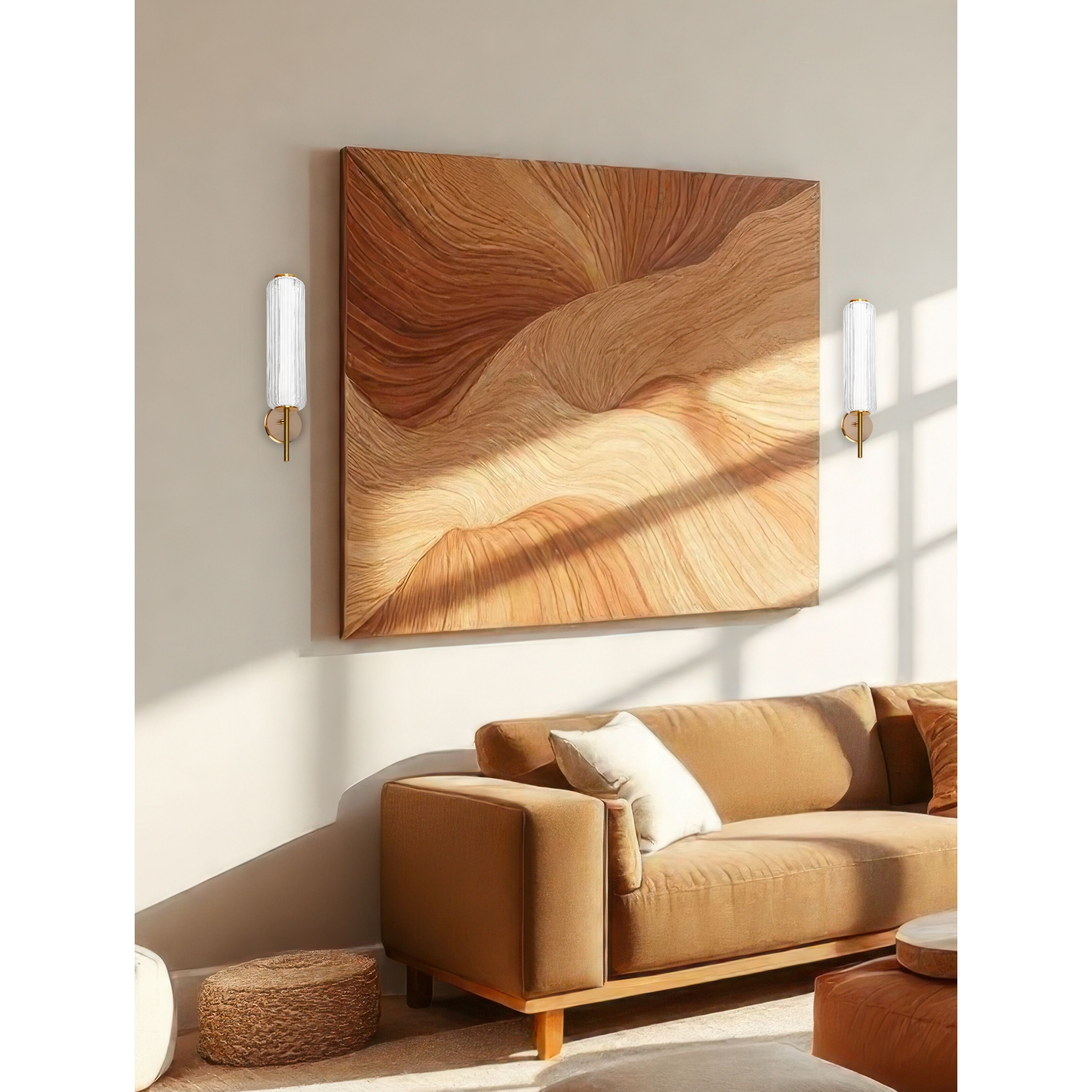 Ramona LED 4.75 inch Aged Brass Wall Sconce Wall Light