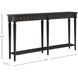 Peterson 64 X 12 inch Dark Stained Oak Long Console