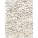 Fanfare 87 X 63 inch Charcoal/White Rugs, Rectangle