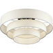 Manorwood 5 Light 28 inch English Bronze Semi Flush Mount Ceiling Light, Extra Large
