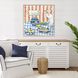 Paragon Blue and Green and Red and Yellow Framed Art