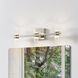 Blake LED 25.5 inch Polished Nickel and Champagne Gold Vanity Light Wall Light