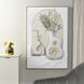 Cameron Grey and White and Burlywood and Wood Grain Wall Art