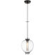 Ray Booth Taro LED 9 inch Bronze Pendant Ceiling Light