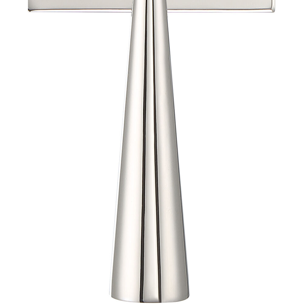 Trenton Bath Sconce Wall Light in Polished Nickel