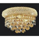 Empire 2 Light 12 inch Gold Wall Light