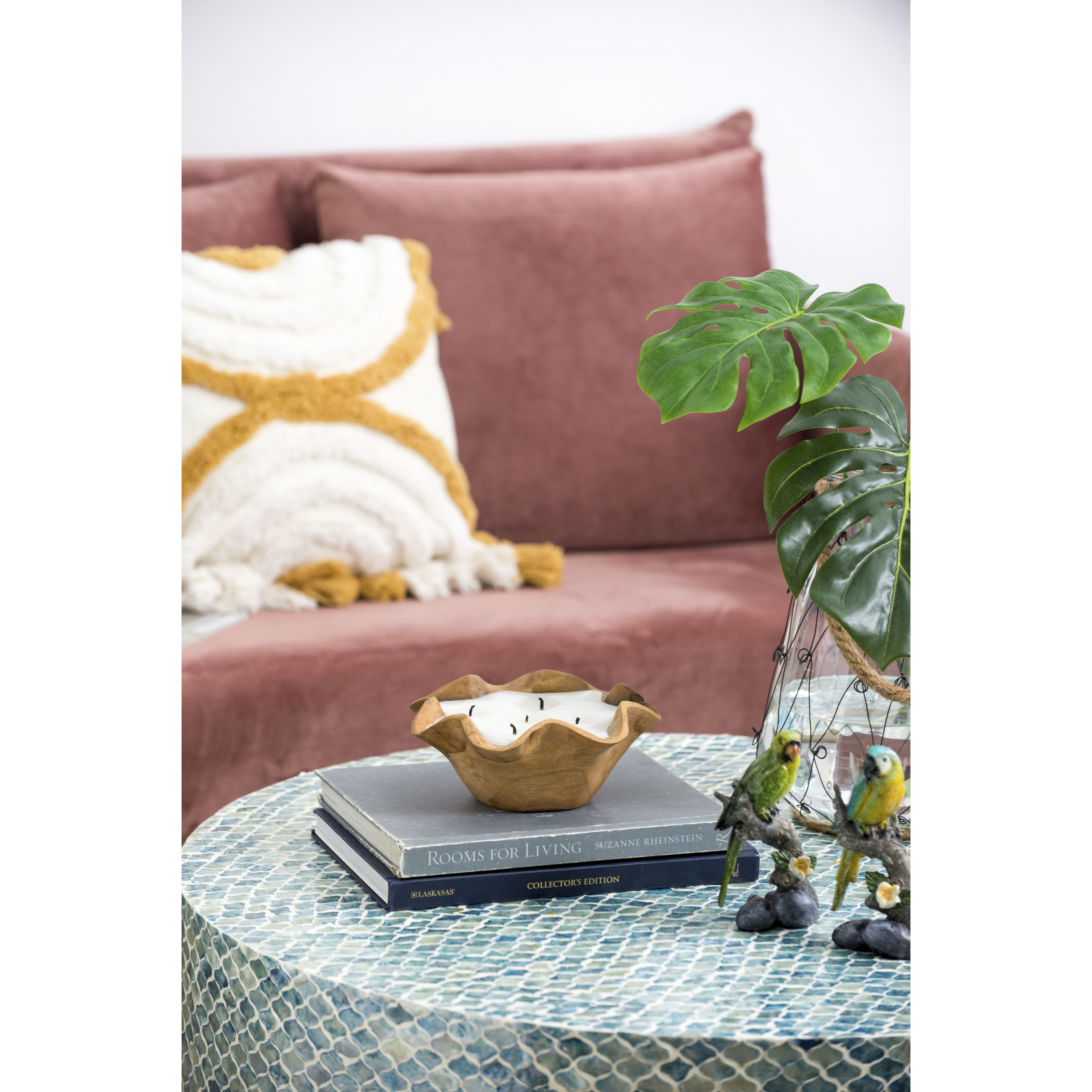 Anita 8.7 X 3.9 inch Candleholder