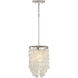 Shelby 1 Light 8.25 inch Polished Nickel Pendant Ceiling Light