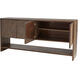 Alta 74.5 X 18 inch Cerused Walnut Console Table