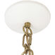 Alora Mood Grant 1 Light 14 inch Antique White Pendant Ceiling Light