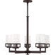 Harding 5 Light 25 inch Bronze Chandelier Ceiling Light
