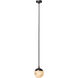 Metro 1 Light 7 inch Oil Rubbed Bronze Pendant Ceiling Light