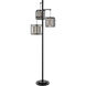 Lantern 72.5 inch 60.00 watt Black Iron Floor Lamp Portable Light