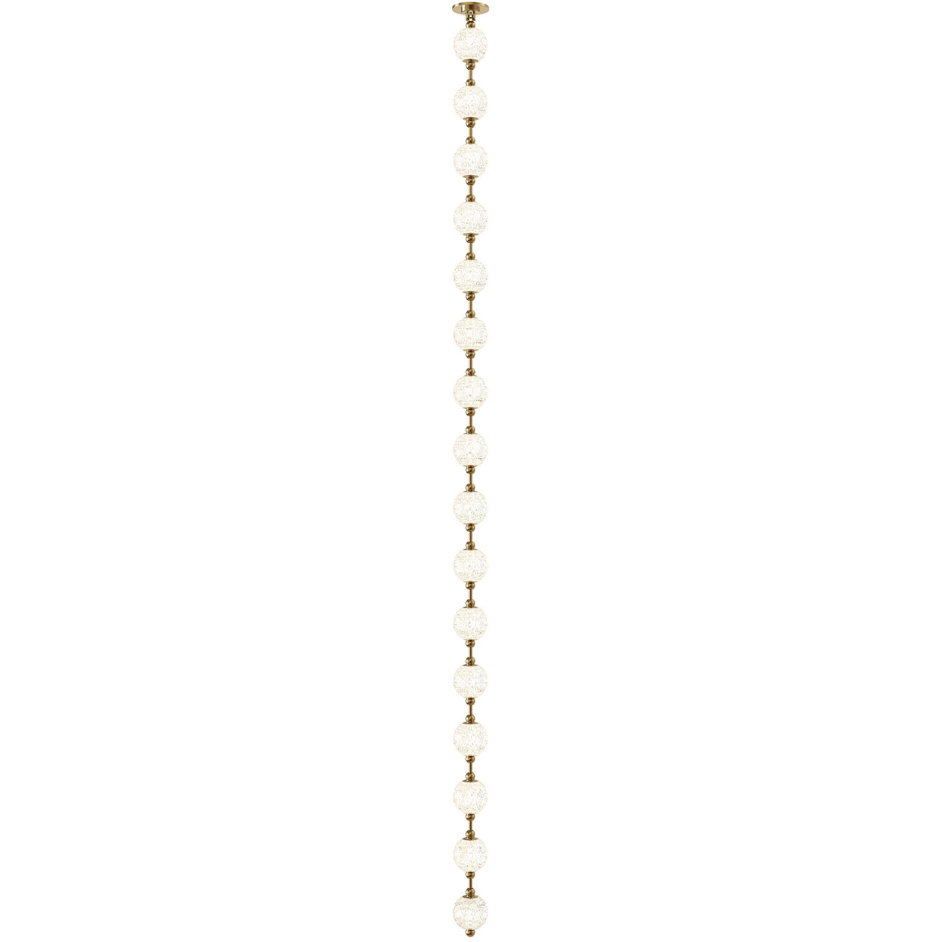 Marni LED 4.38 inch Natural Brass Pendant Ceiling Light