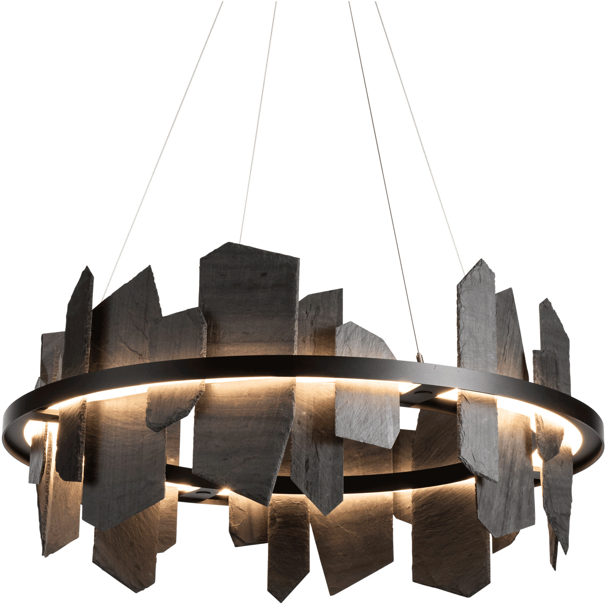 Ardesia LED 38 inch Black Pendant Ceiling Light