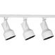 Alpha Trak 3 Light 120 White Track Kit Ceiling Light