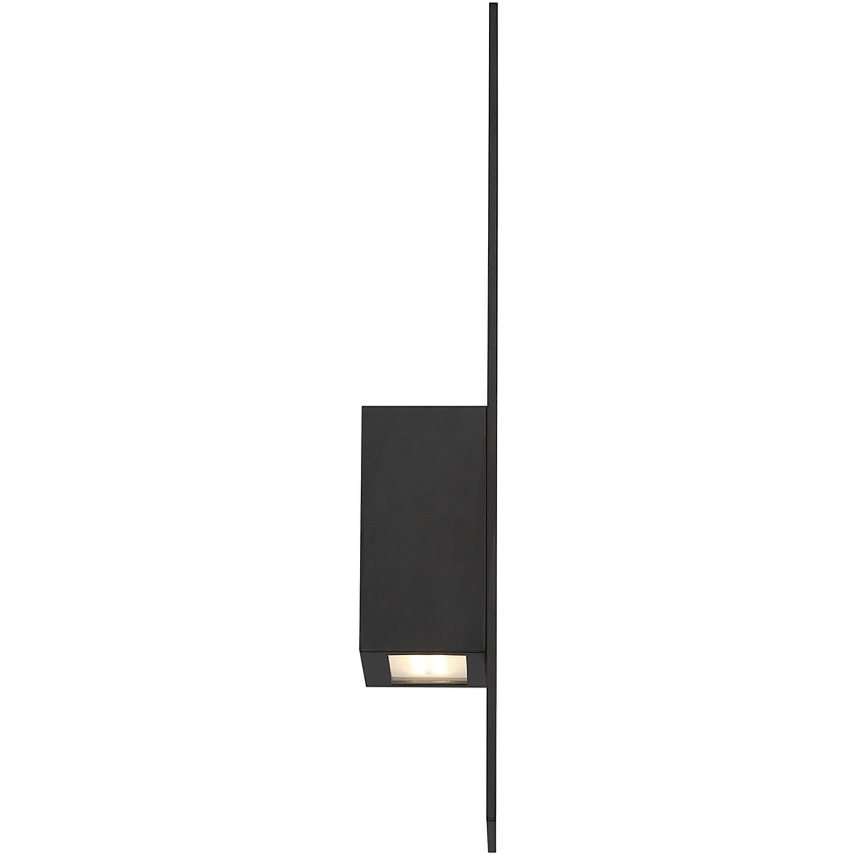 Icon LED 20 inch Black Outdoor Wall Light, dweLED