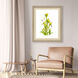Spring Renew I Green and White Framed Art