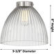 Franklin Restoration Seneca Falls LED 9.5 inch Brushed Satin Nickel Mini Pendant Ceiling Light