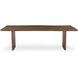 Lila 98 X 40 inch Brown Dining Table, Large