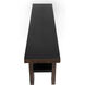 Nabu 82 X 17 inch Hand Rubbed Black Console