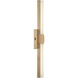 Fentress LED 18 inch Satin Brass Vanity Light Wall Light