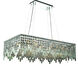 Maxime 16 Light 36 inch Chrome Dining Chandelier Ceiling Light in Royal Cut