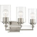 Binsly 3 Light 24 inch Brushed Nickel Vanity Wall Light