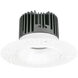Luke White Downlight, Round