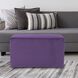Bella 20 inch Eggplant Purple Ottoman