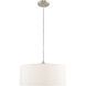 Clark 1 Light 18 inch Brushed Nickel Pendant Chandelier Ceiling Light